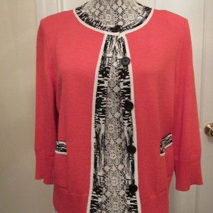 COPY - Stunning St. John Summer Jacket – Salmon